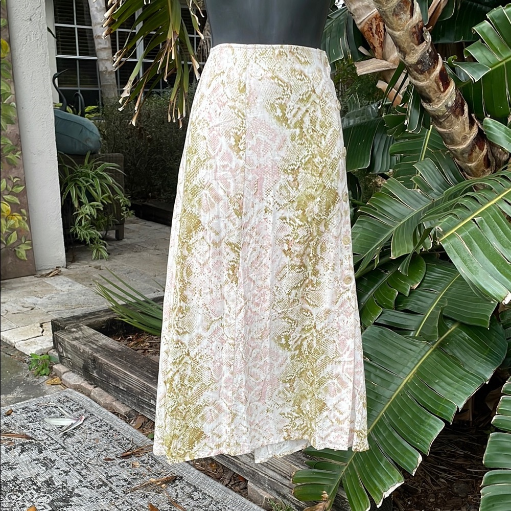 Mystree pastel animal print skirt